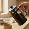 Bodum Kenya French Press – Kaffeebereiter aus Glas & Edelstahl (3 Größen)