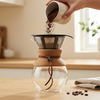 Bodum Pour Over Kaffeebereiter: Glas & Permanentfilter – 0,5L oder 1L