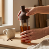 Hario Cold Brew Kaffeebereiter: "Filter in Coffee Bottle" 650 ml – braun
