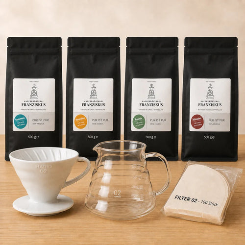 Kaffee Probierset - Große Kaffeereise