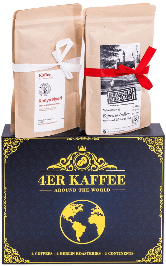 4er Kaffee Geschenkset: Around The World