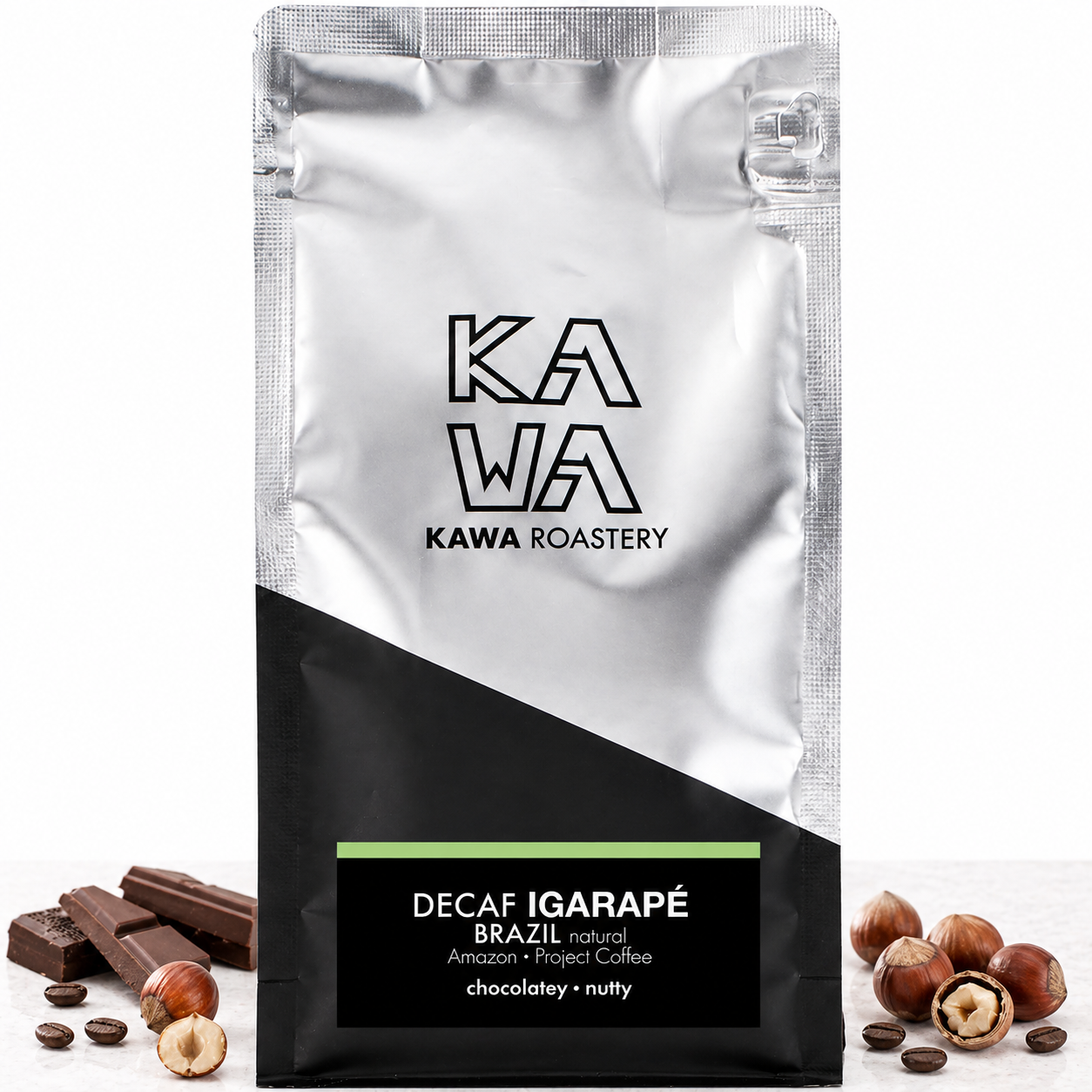 Filterkaffee - DECAF IGARAPÉ, Decaf Arabica aus Brasilien, schokoladig