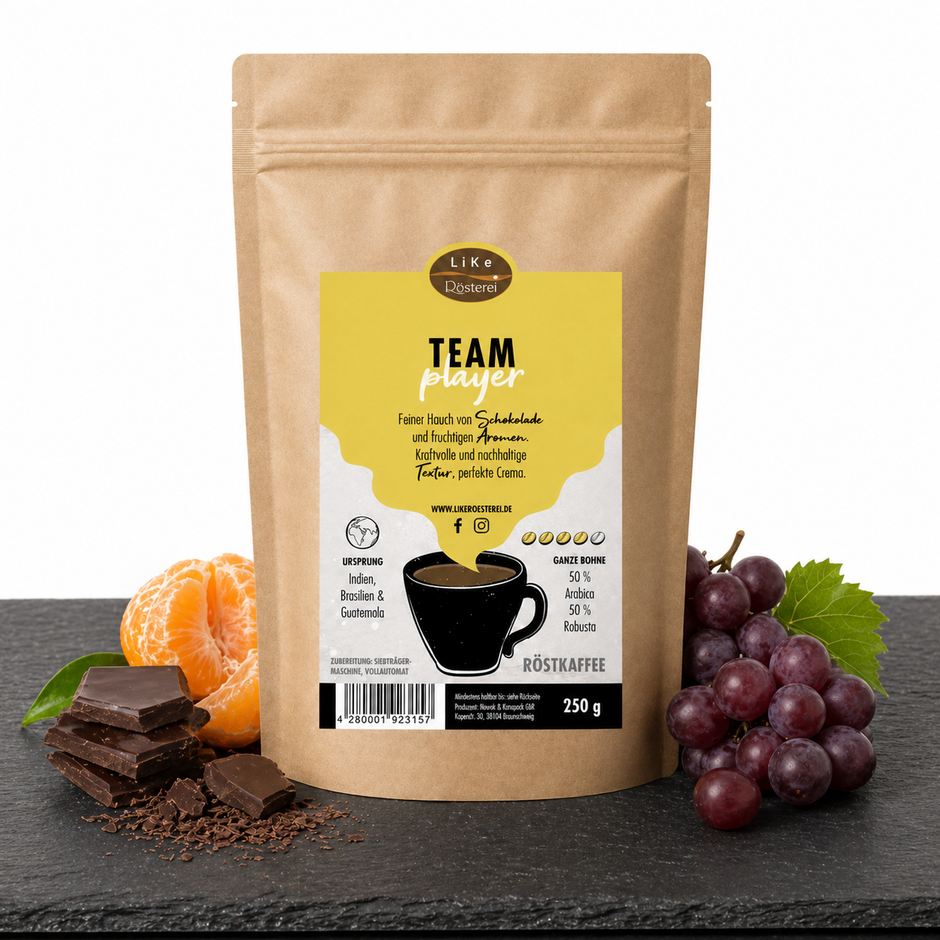 Espresso Blend - TEAM PLAYER Schokolade & Frucht