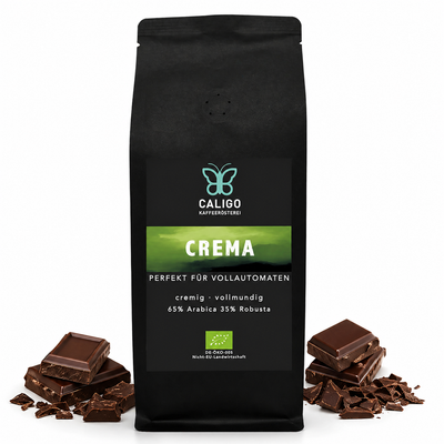Caligo Crema Bio - Kaffee speziell für Vollautomaten