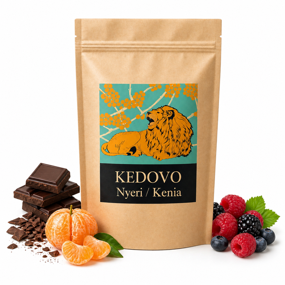Espresso - Kenia Kedovo Nyeri Arabica mit Beeren- & Honig-Aroma