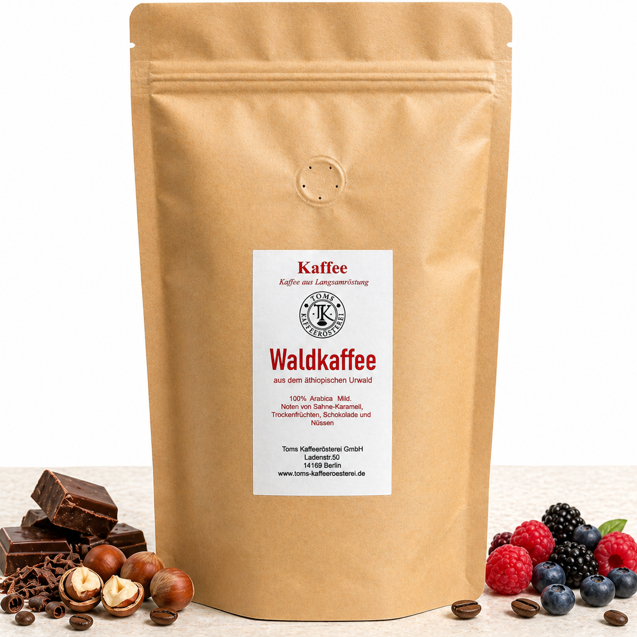 Äthiopischer Waldkaffee - Naturplan zertifiziert