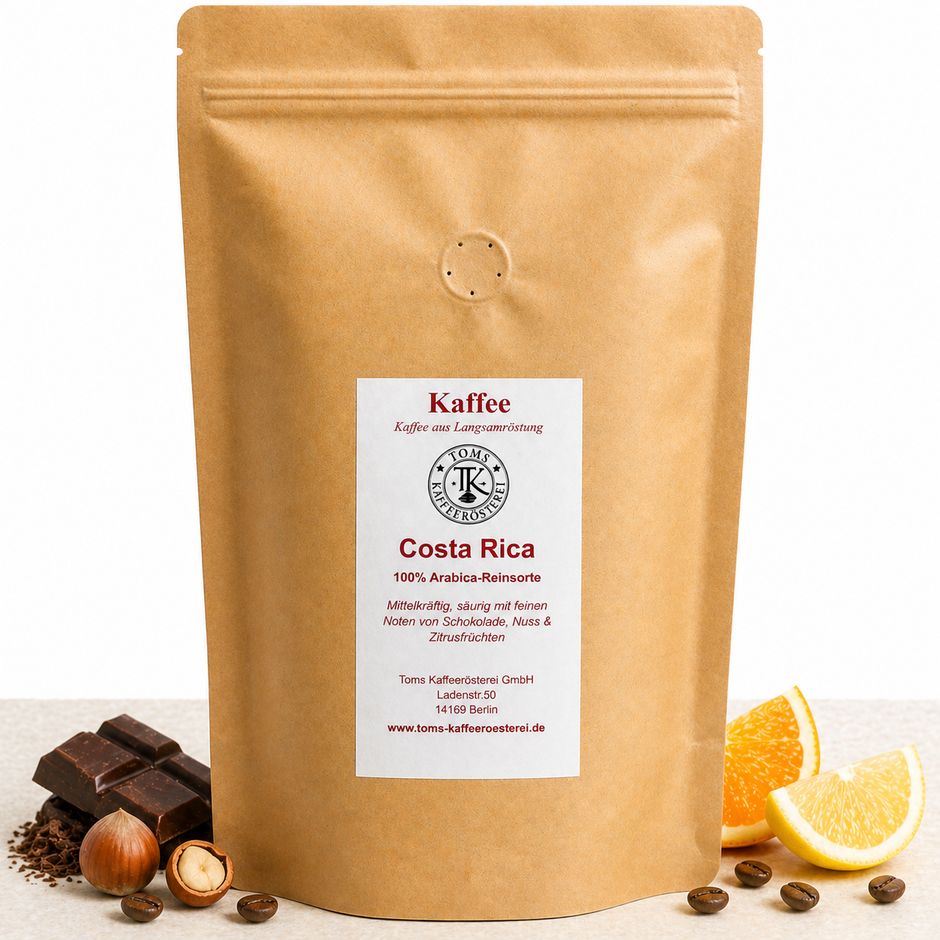 Filterkaffee - Costa Rica La Pastora Tarrazú SHB, Arabica Aroma