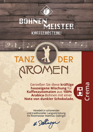 Tanz der Aromen - Kaffee Crema