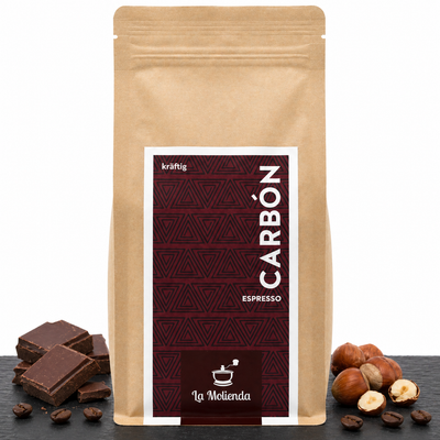 Espresso Carbón – vollmundig, kräftig, schokoladig