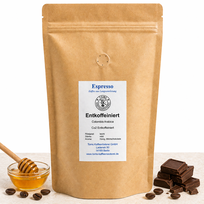 Colombia Supremo Decaf Filterkaffee