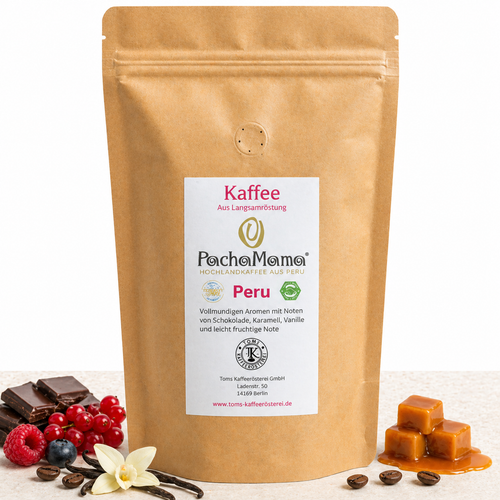 Filterkaffee - Pacha Mama Peru Single Origin, 100% Arabica mild