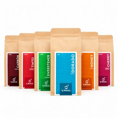 Kaffee Probierset „Einstieg in die Kaffeewelt“
