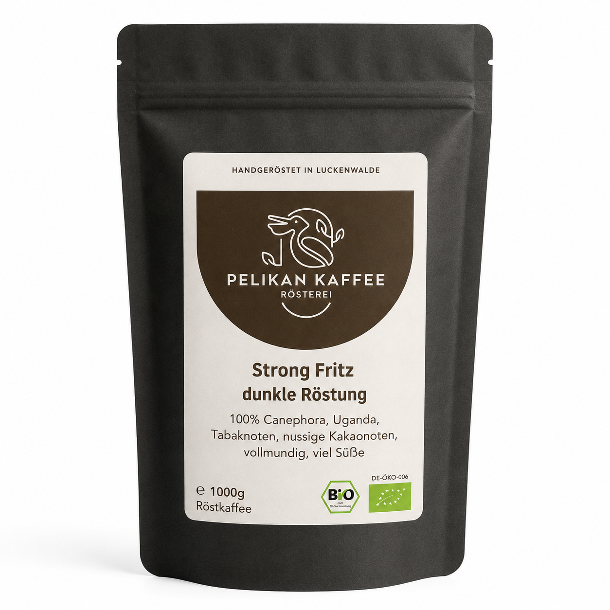 Espresso Single Origin - Pelikan Bio Strong Fritz 100% Robusta