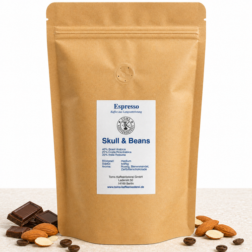 Espresso Blend - Skull n' Beans, kräftig mit Robusta & Schoko