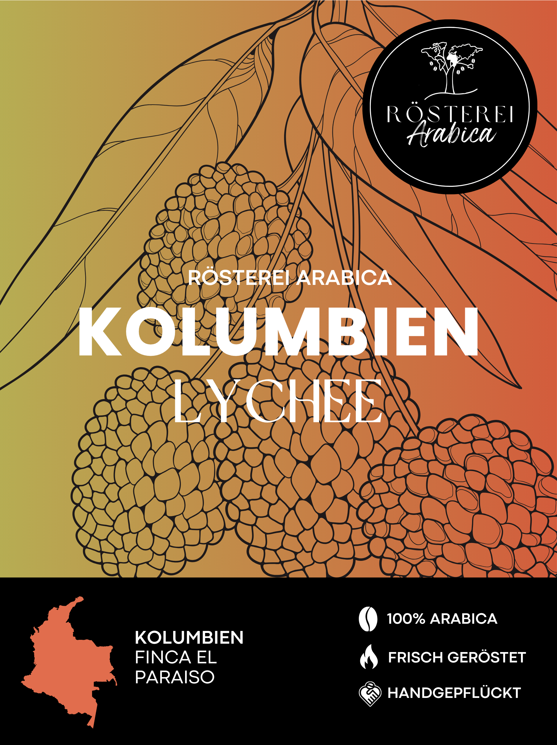Kolumbien Lychee Finca El Paraiso2