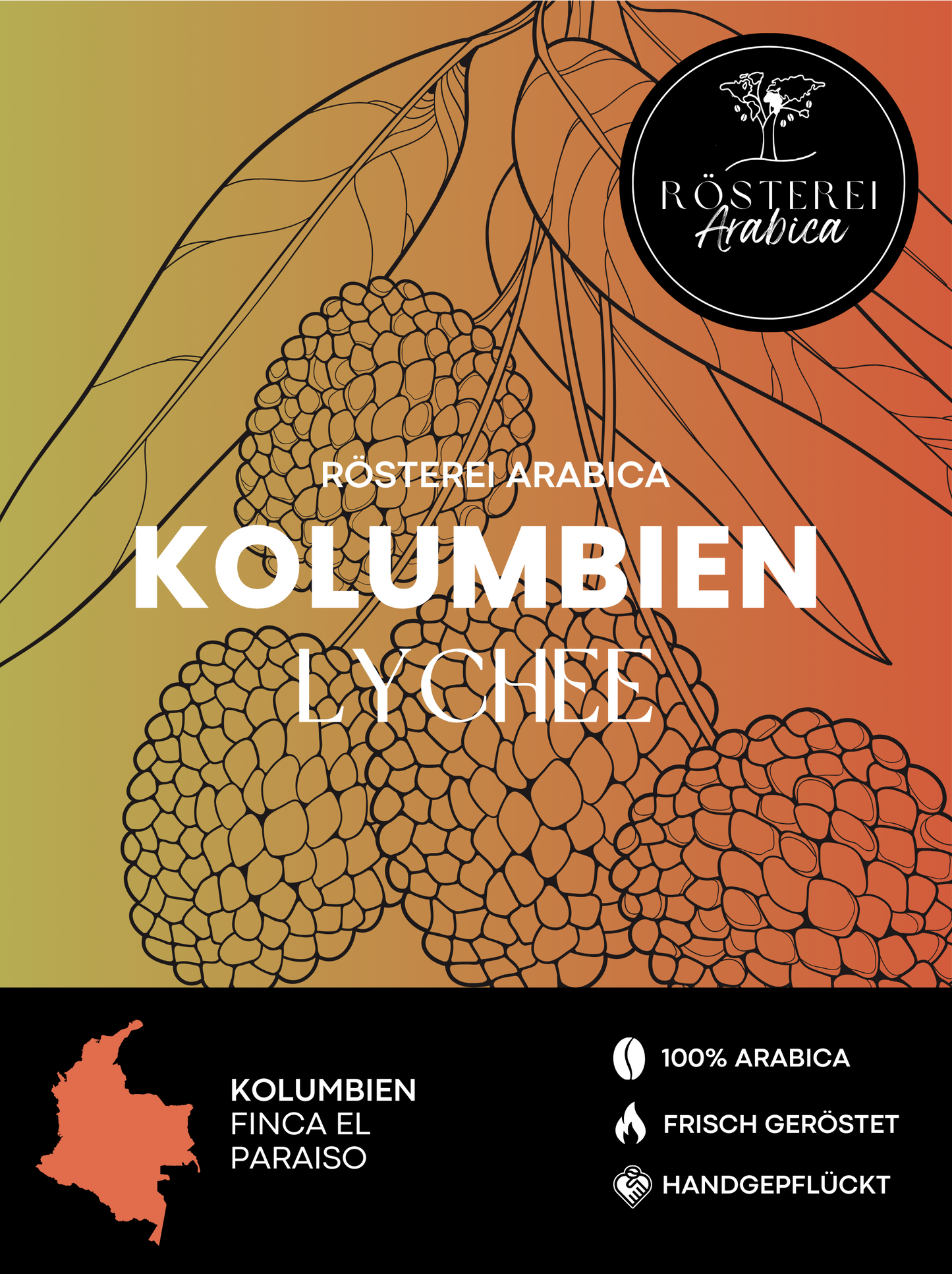 Kolumbien Lychee Finca El Paraiso2