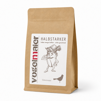 Omniroast Blend - Halbstarker, 100% Arabica mit 50% Koffein