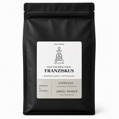 Espresso Blend - OnkelRainer mit Nuss, Karamell & dunkler Schokolade