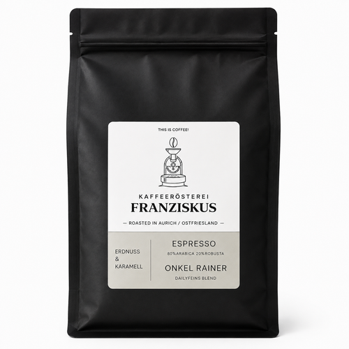 Espresso Blend - OnkelRainer mit Nuss, Karamell & dunkler Schokolade
