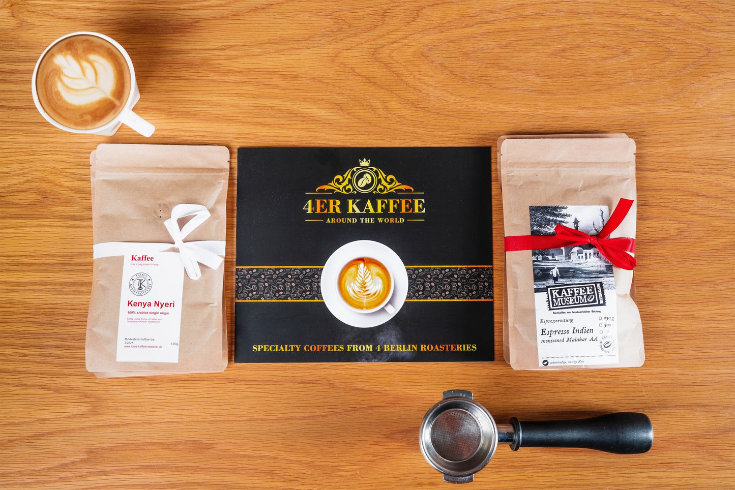 4er Kaffee Geschenkset: Around The World