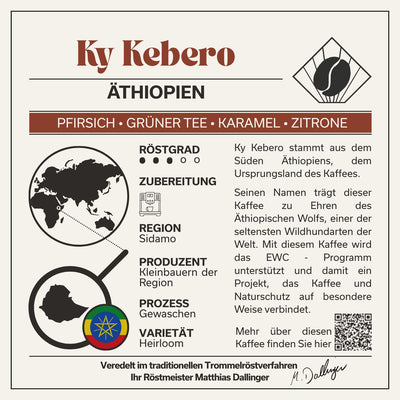 Äthiopien Ky Kebero - Crema