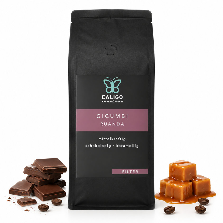 Gicumbi - Ruanda - Filterkaffee, 100% Arabica Bourbon