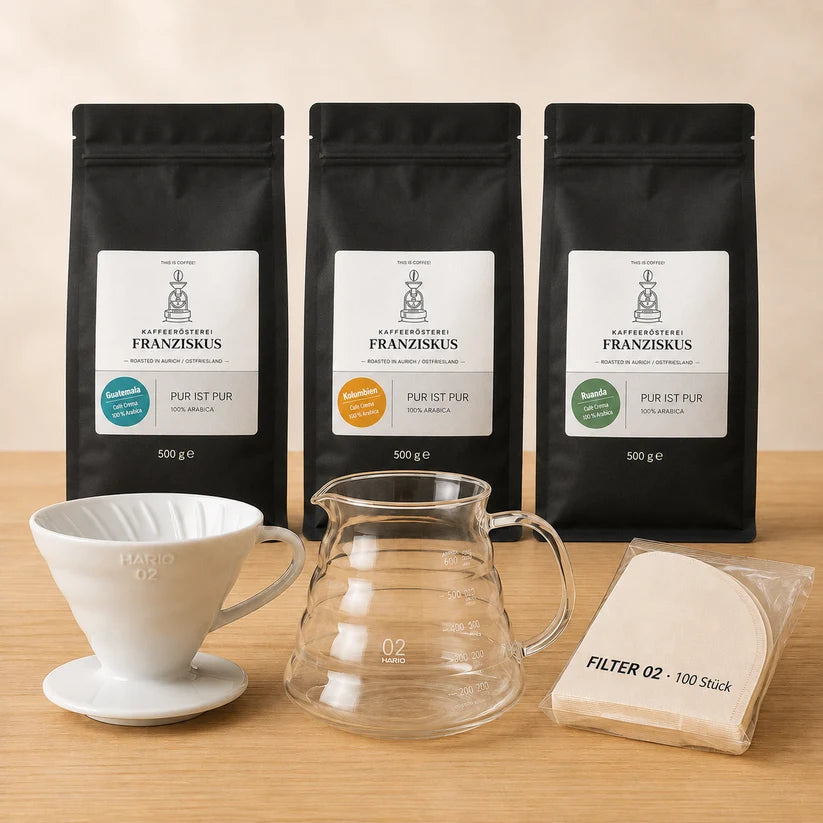 Kaffee Probierset - V60 Entdecker-Set