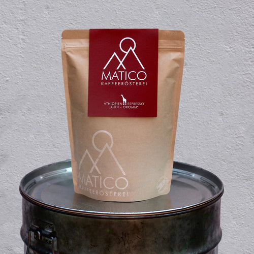 Äthiopien Guji Oromia Natural Espresso mit Orange, Jasmin & Honigsüße Äthiopien "Guji Oromia Natural" Espresso