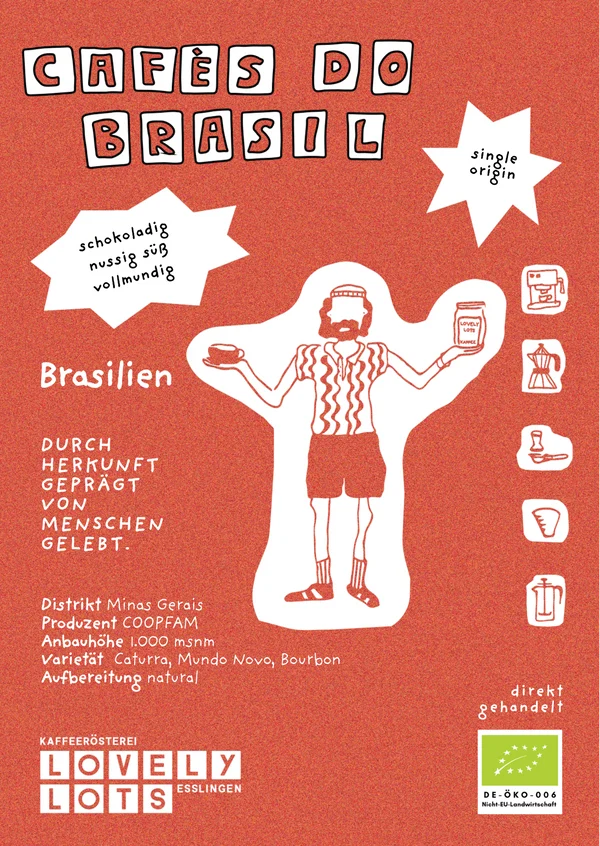 Cafés do Brasil – Brasilien Natural