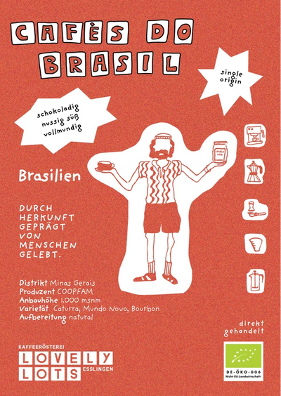 Cafés do Brasil – Brasilien Natural