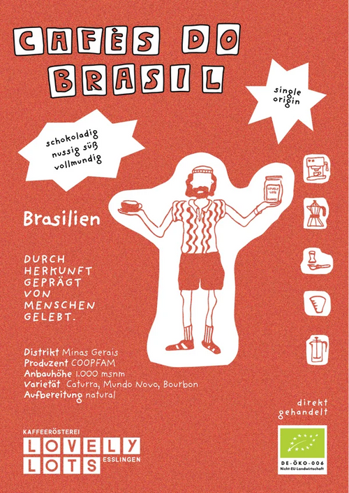 Cafés do Brasil – Brasilien Natural