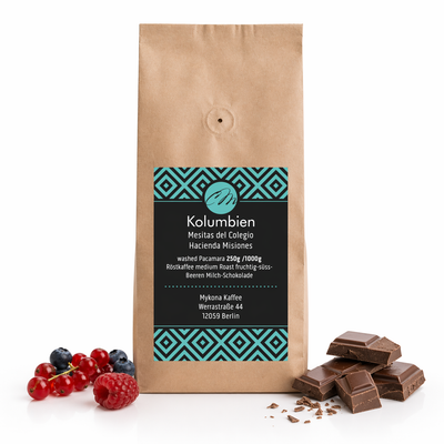 Kolumbien Mesitas del Colegio Hacienda Misiones washed Pacamara