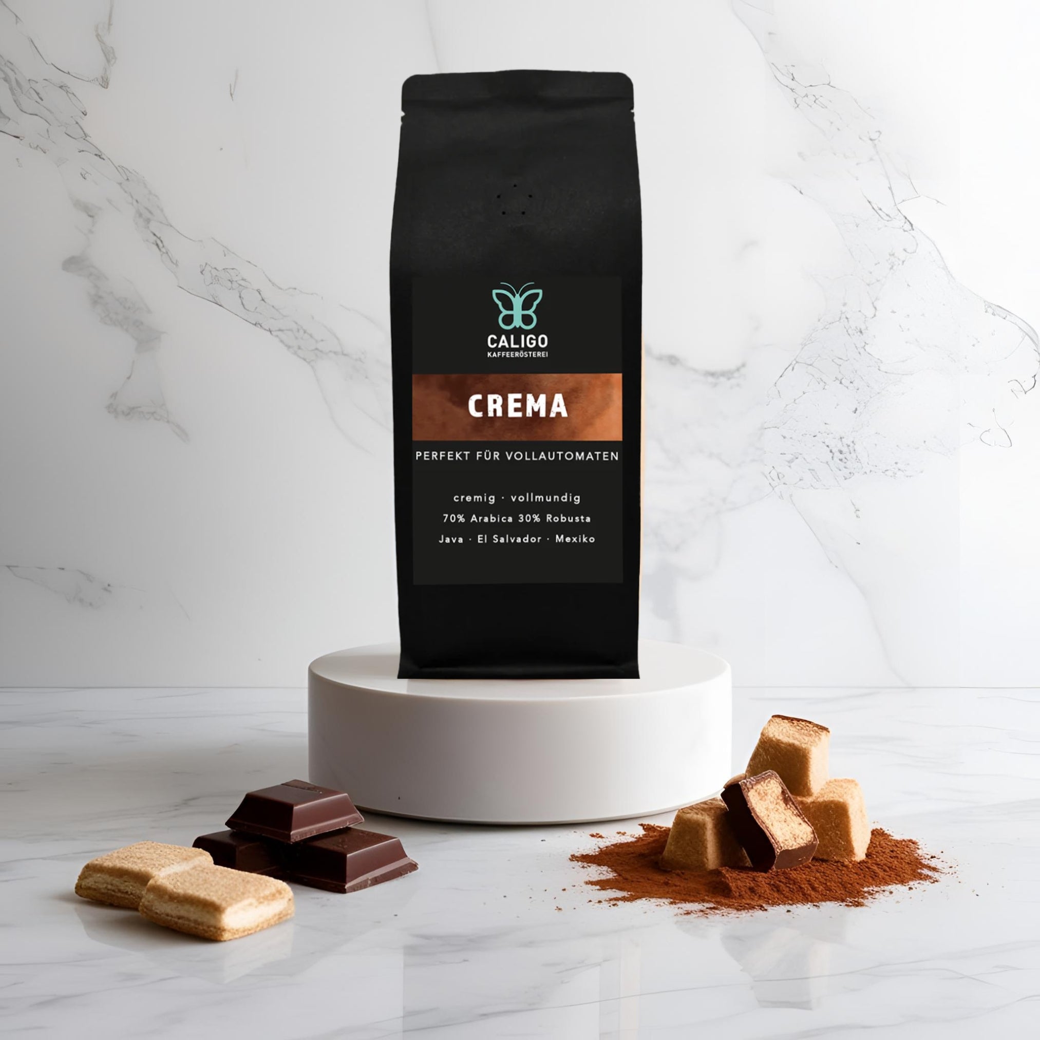 Caligo Crema - Kaffee speziell für Vollautomaten