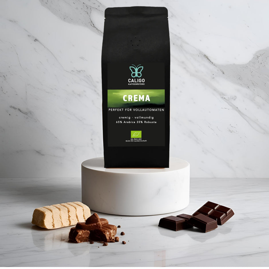 Caligo Crema Bio - Kaffee speziell für Vollautomaten