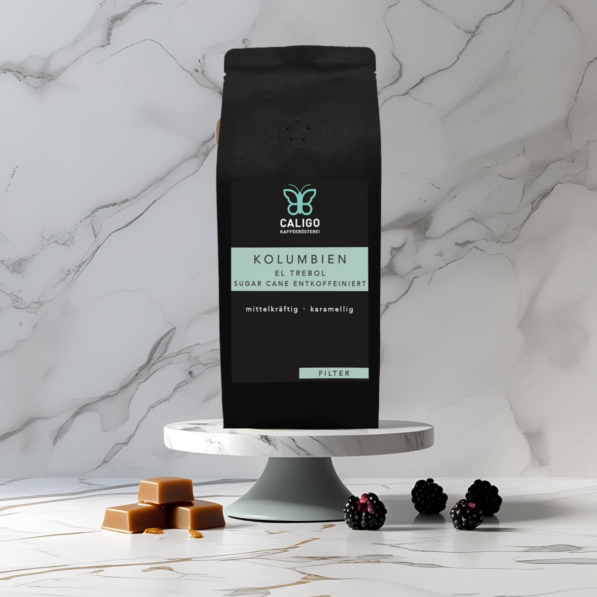 El Trebol - Kolumbien - Filterkaffee - Sugar Cane - Entkoffeiniert