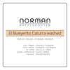 El Bueyerito Caturra washed – Espresso1