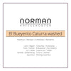 El Bueyerito Caturra washed – Filter