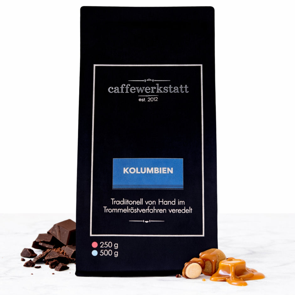 Espresso - caffewerkstatt Kolumbien, Arabica mit Schokolade & Karamell