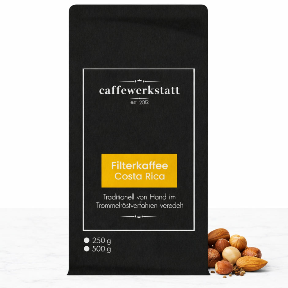 Espresso - Costa Rica 100% Arabica Single Origin mit Nuss-Aroma