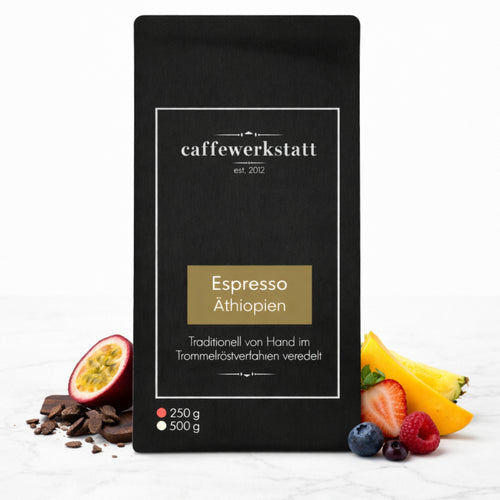 Espresso - Äthiopien Guji Single Origin, 100% Arabica Natural
