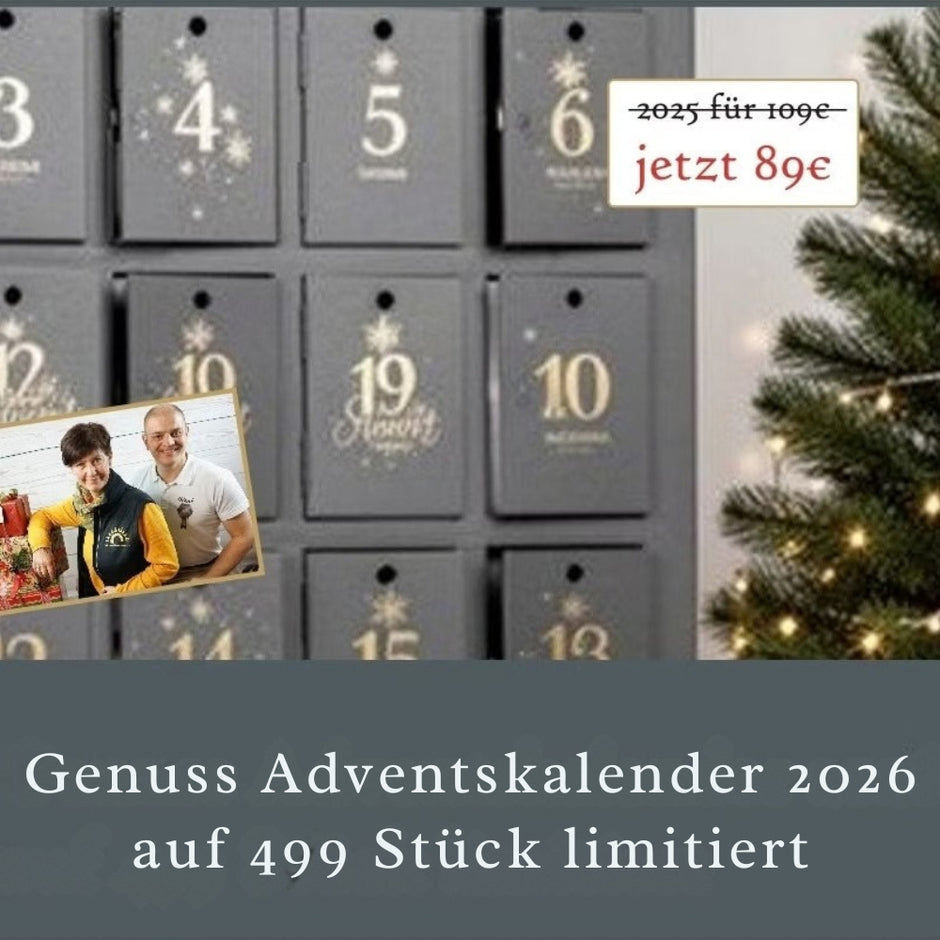 Genuss-Adventskalender 2026