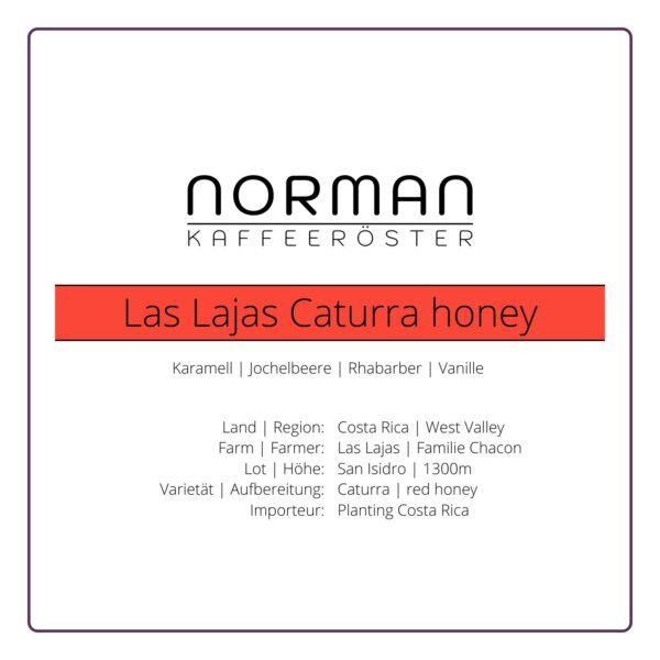 Las Lajas Caturra honey – Espresso1