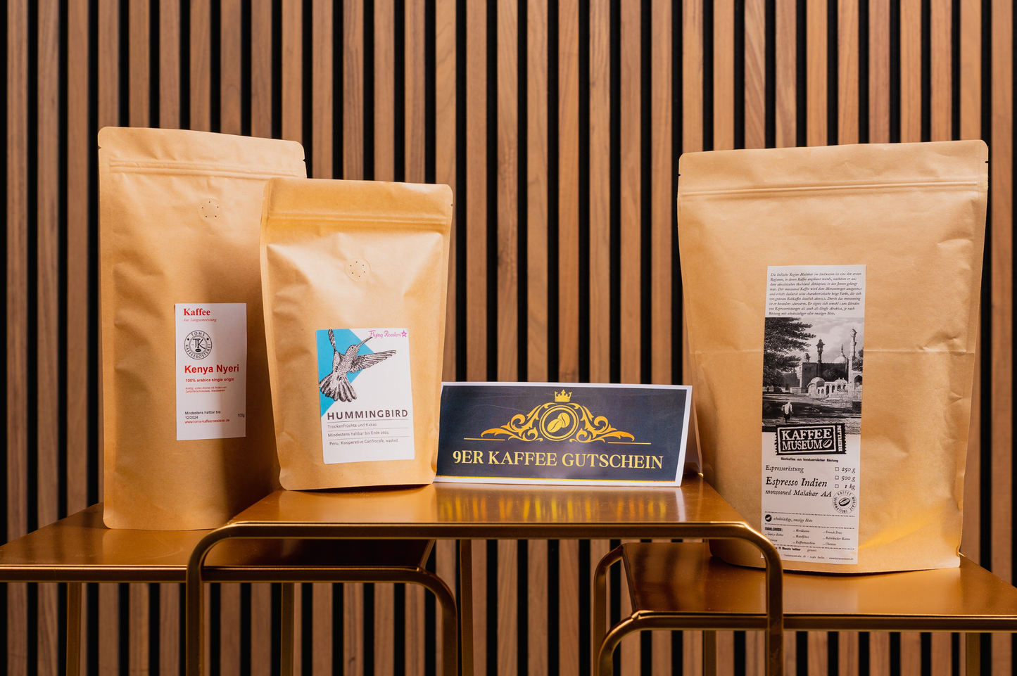 Kaffee Geschenk-Gutschein