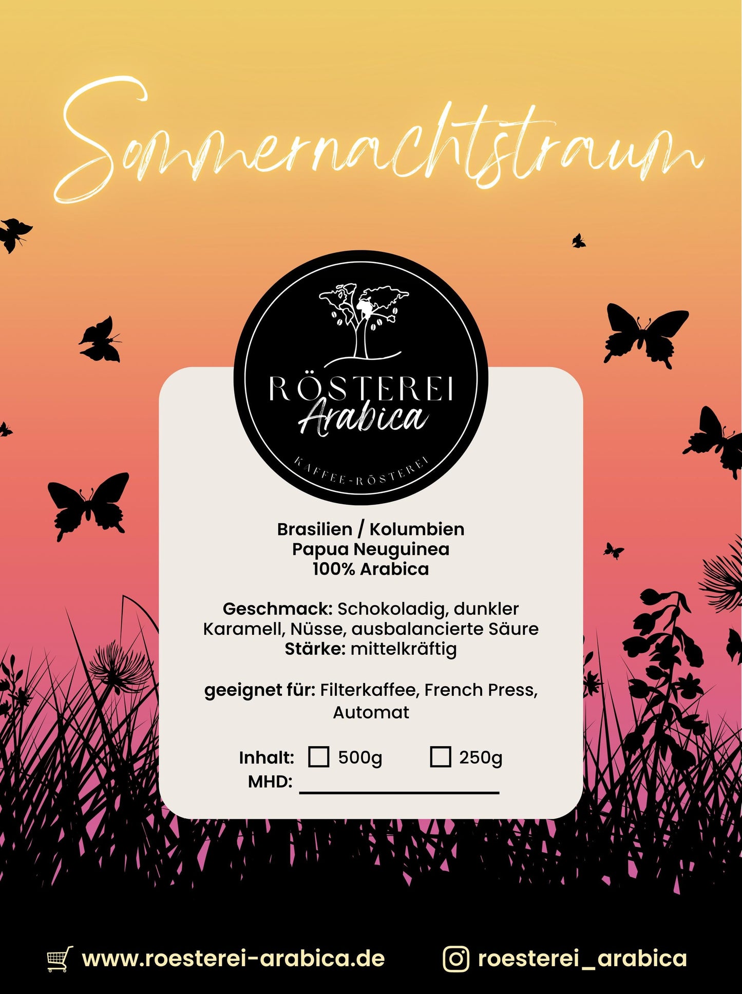 Sommernachtstraum Kaffee - Goldmedaille 20252