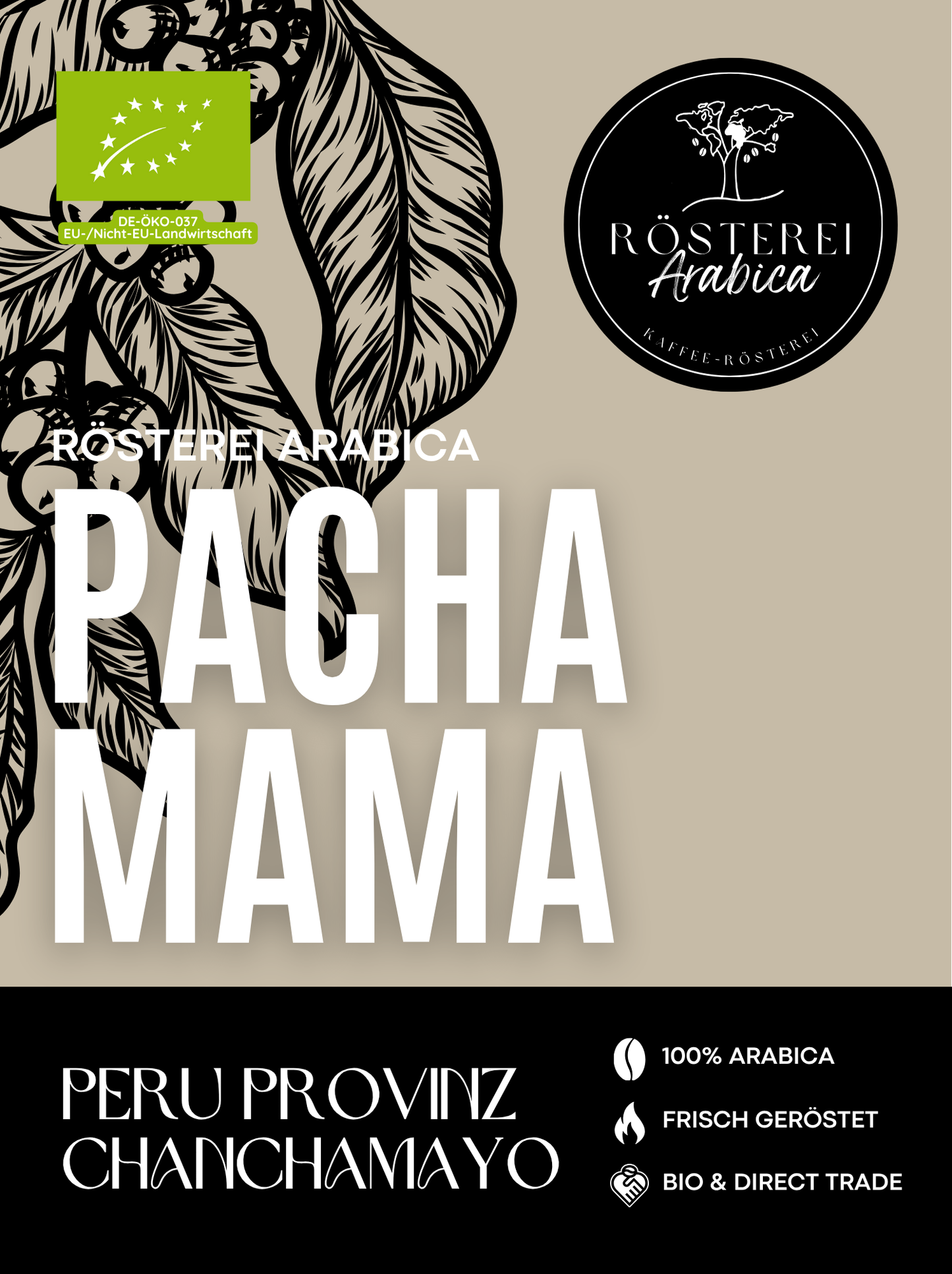 Bio Kaffee 'Pacha Mama' - Silbermedaille 20202