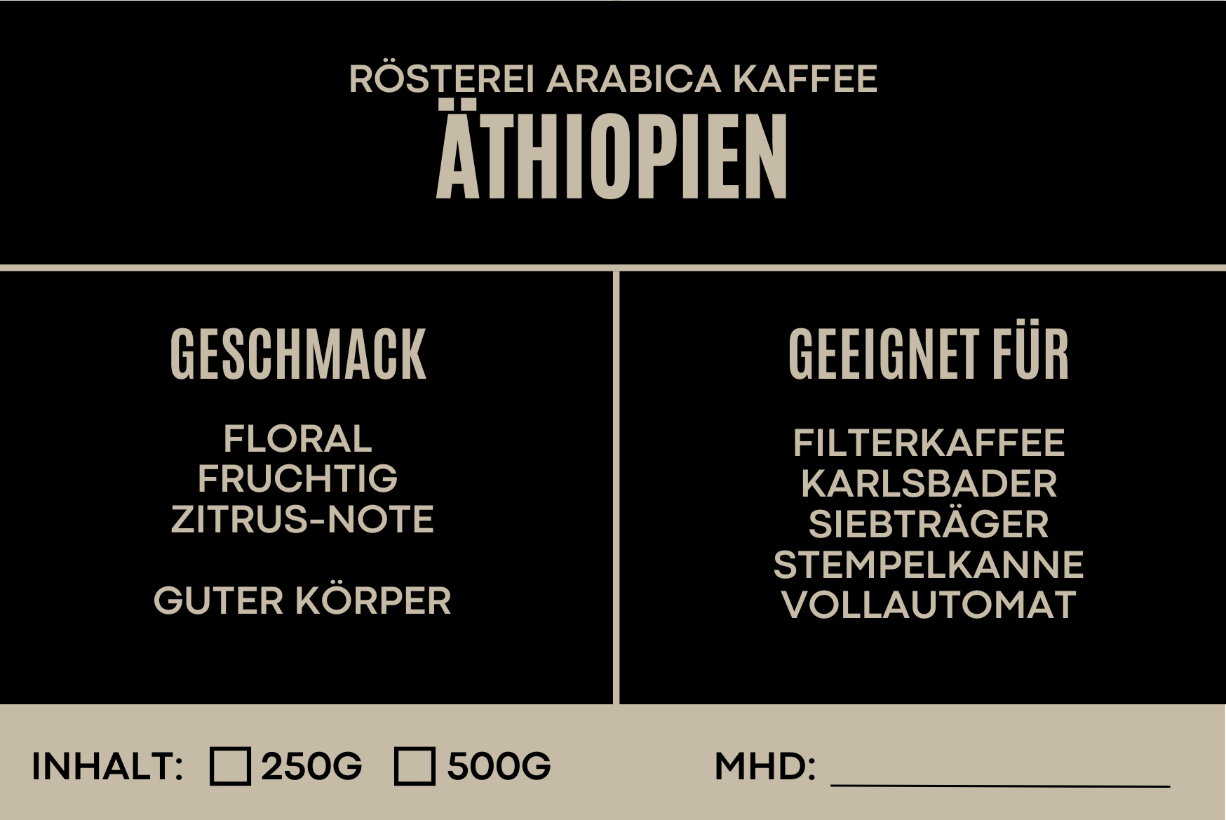 Äthiopien Sidamo Kaffee3