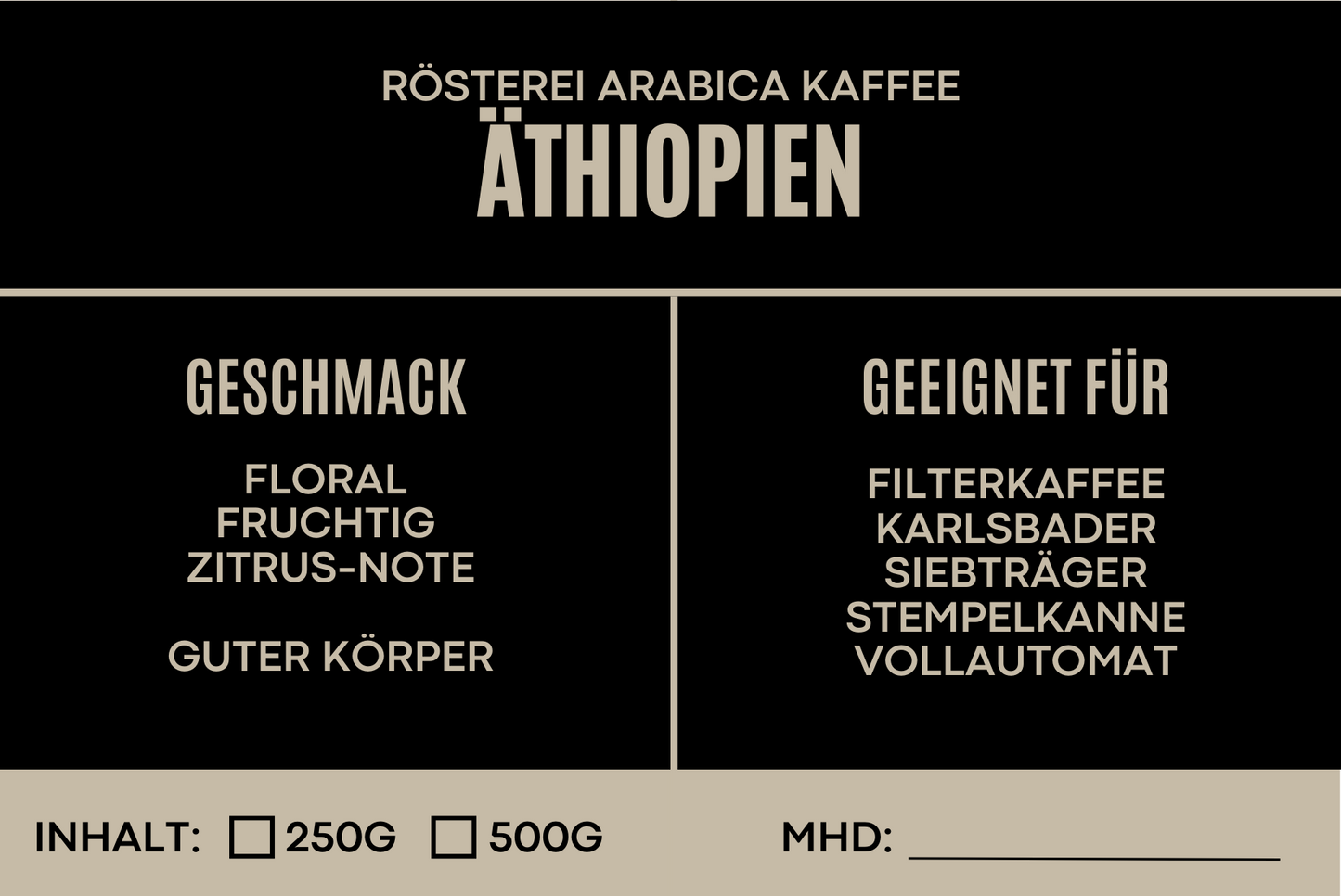 Äthiopien Sidamo Kaffee3