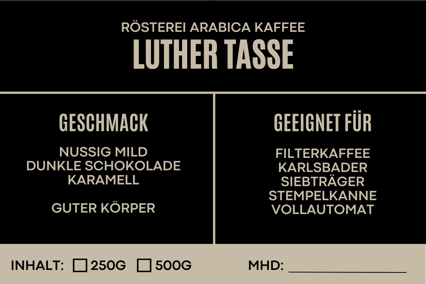 Luther Tasse - Goldmedaille 20244