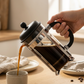 Bodum Caffettiera French Press – Kaffeebereiter mit Edelstahlfilter - in 350ml oder 1 Liter