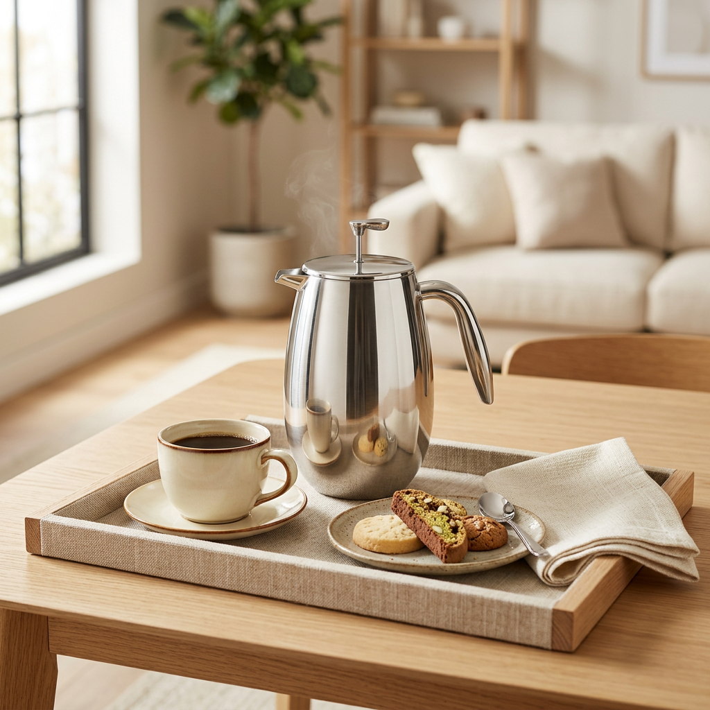 Bodum Columbia French Press - Kaffeebereiter doppelwandig Edelstahl – verschiedene Größen